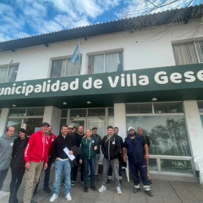 Doval desembarcó en Villa Gesell y la Federación de Municipales Fesimubo logró la representación que le faltaba en la costa bonaerense