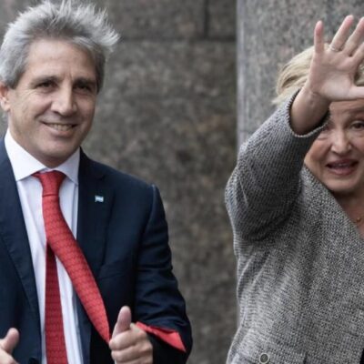 Trabajadores del Ministerio de Economía recibieron a la titular del FMI, Kristalina Georgieva, con una carta pública: «No esperen alfombra roja ni pétalos de rosas»