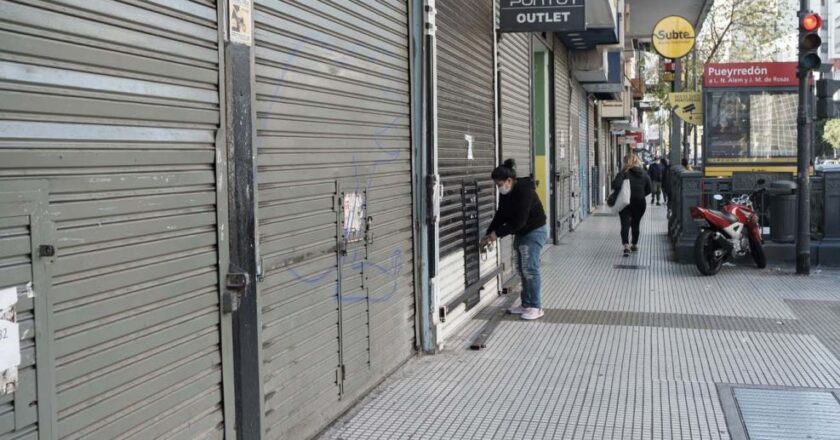 Por la caída del consumo, los locales vacíos en las principales arterias porteñas se incrementaron más de 22% en un año