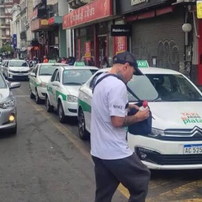 Taxistas de La Plata buscan declaración de esencialidad del GNC para el transporte público