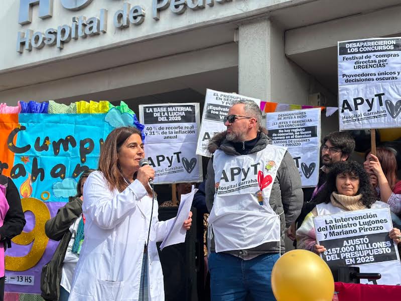 El Hospital Garrahan decidió echar a la sindicalista que le arrancó el mejor aumento salarial a la gestión libertaria