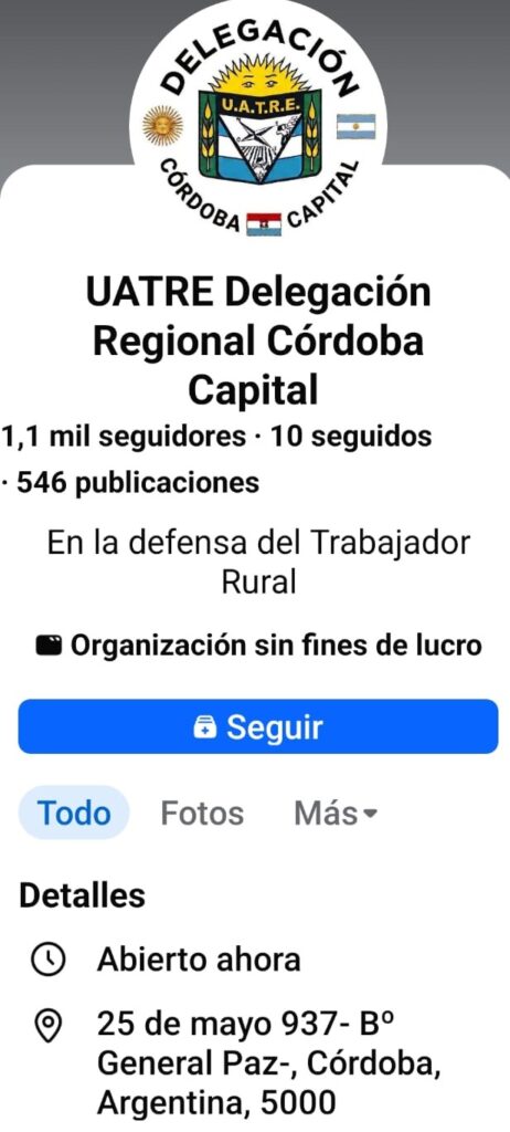Falleció un guardia de seguridad en el edificio donde funcionan la UATRE y la intervenida Osprera en Córdoba y se investiga la causa