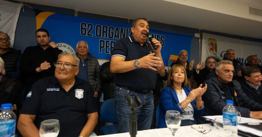 Con más de 50 gremios presentes, las 62 Organizaciones normalizaron la regional Moreno