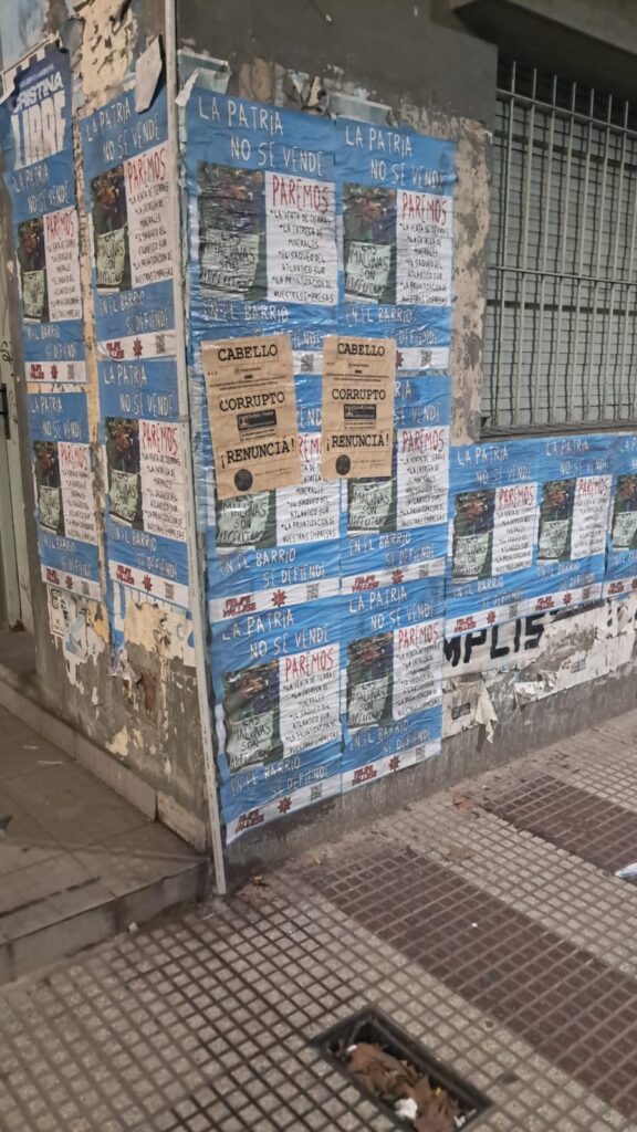 Afiches y volantes en toda La Matanza pidiendo la renuncia de Esteban Cabello agitan la interna de la UOM, en medio de rumores de intervención