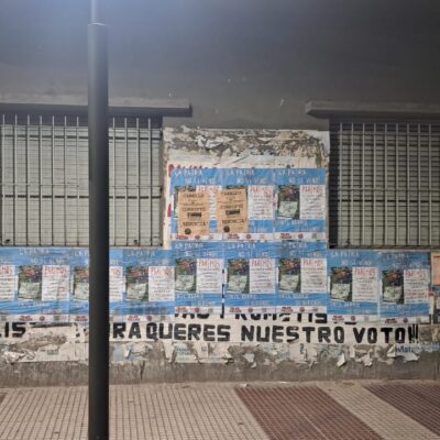 Afiches y volantes en toda La Matanza pidiendo la renuncia de Esteban Cabello agitan la interna de la UOM, en medio de rumores de intervención
