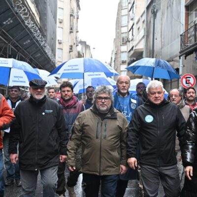 El FreSU convocó a profundizar la movilización contra las políticas de ajuste durante la marcha al Congreso en defensa de la soberanía