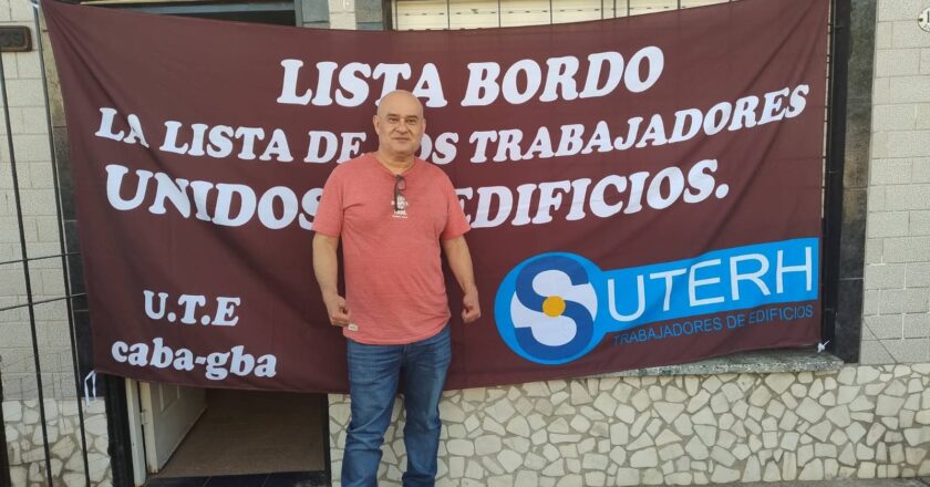 Sospechosa desafiliación de quien fuera el candidato opositor en el gremio de encargados de edificios