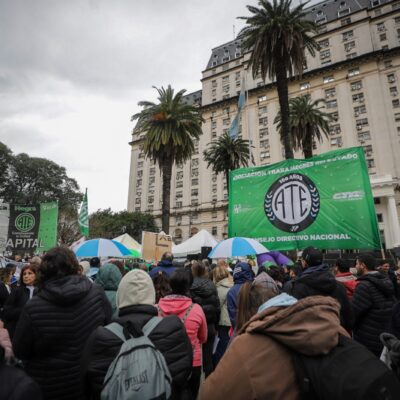 ATE realizó un paro en las Fuerzas Armadas, movilizó a Defensa y amenazó con extender las medidas de fuerza si no se atienden los reclamos