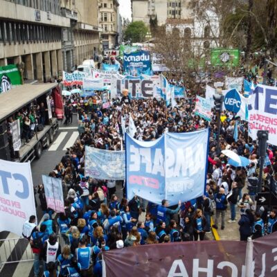 Las CTA respaldaron el paro nacional de docentes y estatales, y advirtieron sobre el avance del Gobierno contra la educación y el Estado