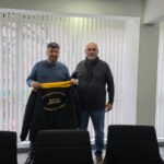 Cristian Jerónimo recibió al gremio de peones de taxis y avanzan en un frente común con la CGT para regular las aplicaciones de transporte