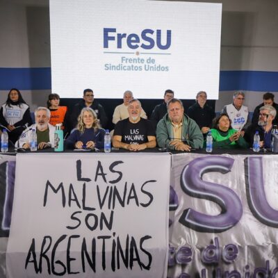 El FreSU prepara paros regionales para llegar a una huelga nacional por salarios antes de fin de año