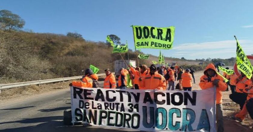 La UOCRA habla de «tragedia laboral» en Jujuy por los 180 despidos que generó la paralización de la obra pública en la Ruta Nacional 34