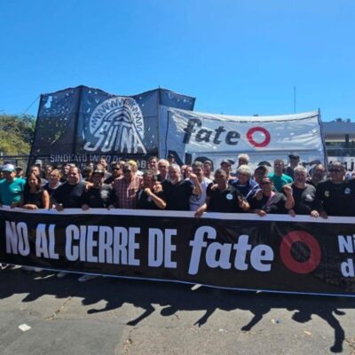 La Justicia hizo lugar al recurso presentado por el gremio y dejó en suspenso el desalojo de la planta de FATE