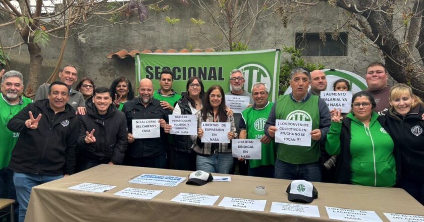 La Justicia ordenó reinstalar al delegado de ATE en Atucha Mariano Saleh y el gremio celebró el fallo