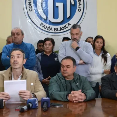 La CGT de Bahía Blanca repudió la visita de Milei: «No regresen si no es para reparar el daño causado»