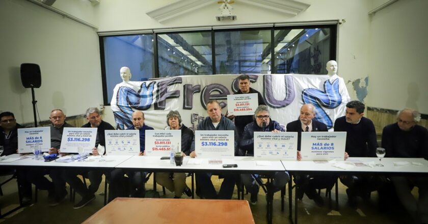 Para el FreSU, el salario mínimo debería superar los $3.1 millones para cubrir las necesidades básicas de una familia