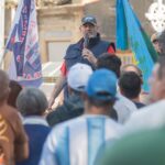 Cúneo usó un acto de homenaje a Rucci para retar a Máximo Kirchner a una contienda en el PJ: «Que se banque la interna»