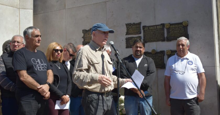En su homenaje a Rucci, Bonetti aseguró que el convenio colectivo de la UOM está por vencer y está «desactualizado»