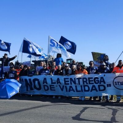 Aleñá renovó su mandato hasta el 2030 al frente del sindicato de viales y desafió al Gobierno: “No vamos a permitir que destruyan Vialidad Nacional”