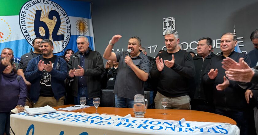 Las 62 Organizaciones Peronistas normalizaron su seccional Chaco con más de 70 gremios y apuestan a fortalecer el sindicalismo político en la provincia