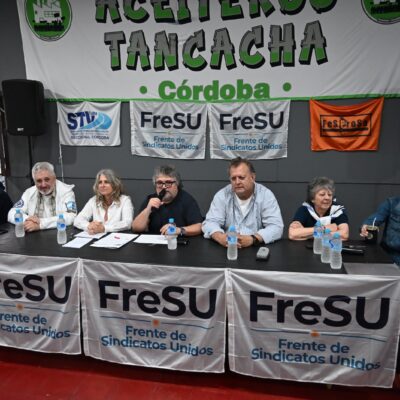 El FreSU se reunió en Tancacha y confirmó: «Vamos a seguir fortaleciendo la unidad para construir una huelga por tiempo indefinido»