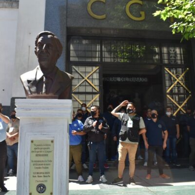 La CGT recordó a Néstor Kirchner y valoró que le otorgó al movimiento obrero un lugar central «en la construcción de una Argentina hecha por y para el pueblo trabajador»