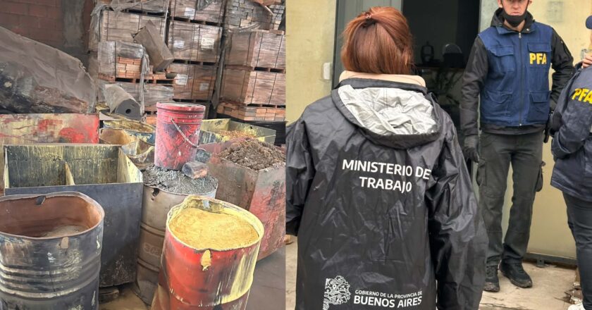 Denuncian un pacto empresario-sindical detrás de la trata de personas en la fábrica de baterías clandestina de plomo