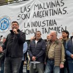 Jerónimo en la marcha de la CGT: «¿Dónde están los 18 mejores meses que nos prometieron? Lo único que vemos es cómo se pierden puestos de trabajo, cómo se endeudan las familias»