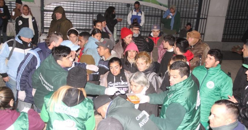 Camioneros también abre las puertas a la gente en situación de calle