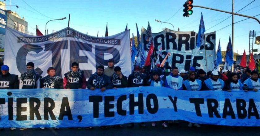 Los cayetanos volverán a colmar el país con ollas populares y a marchar el 7 de agosto por «Tierra, Techo y Trabajo»