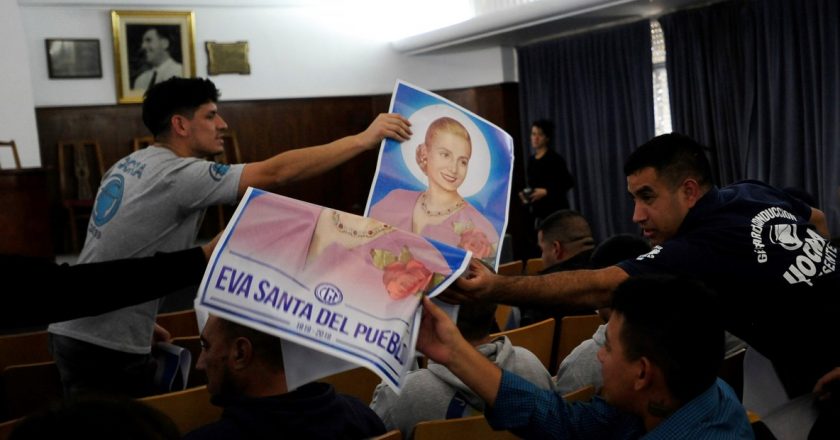 La CGT promueve una marcha y una misa para recordar a Eva a 67 años de su fallecimiento