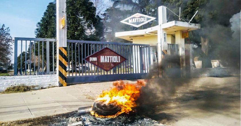 Cerró la autopartista Mattioli y dejó a todo su personal en la calle