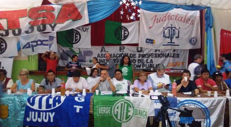 Estatales jujeños consiguieron la reapertura de las paritarias
