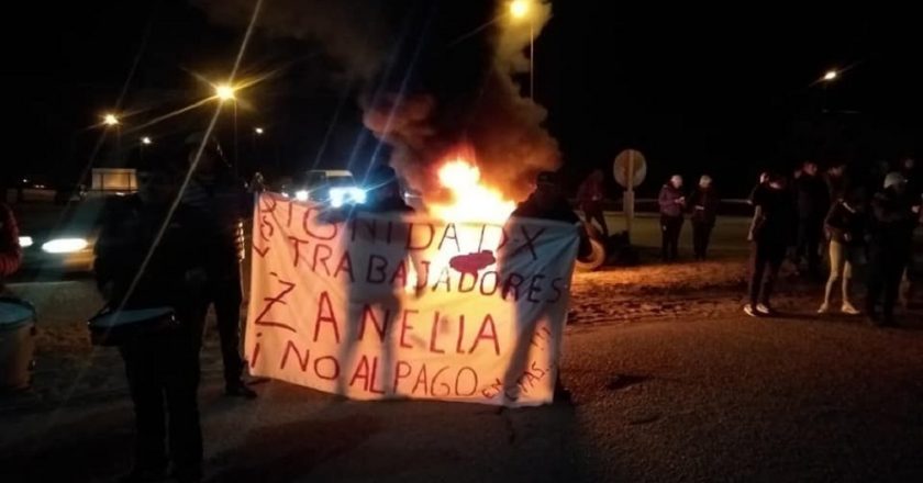 Despedidos de Zanella vuelven a cortar rutas en San Luis para reclamar salarios atrasados e indemnizaciones