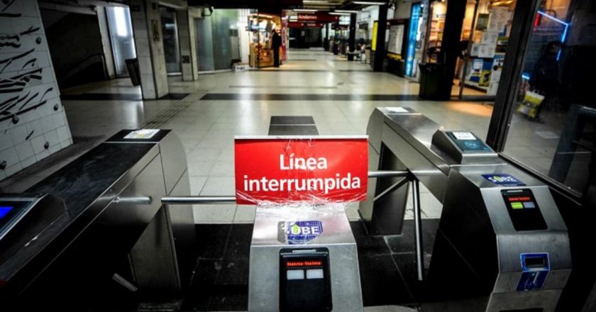 Los metrodelegados paralizarán el subte desde las 21