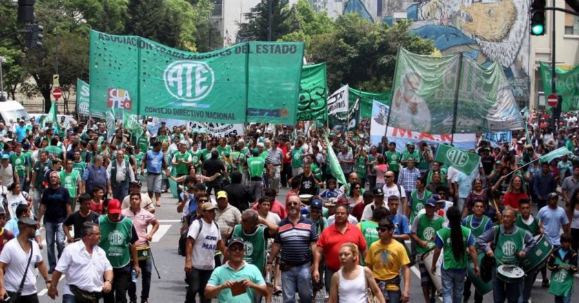 ATE se desmarca de quienes piden esperar y lanza un paro con movilizaciones para el 10 de septiembre
