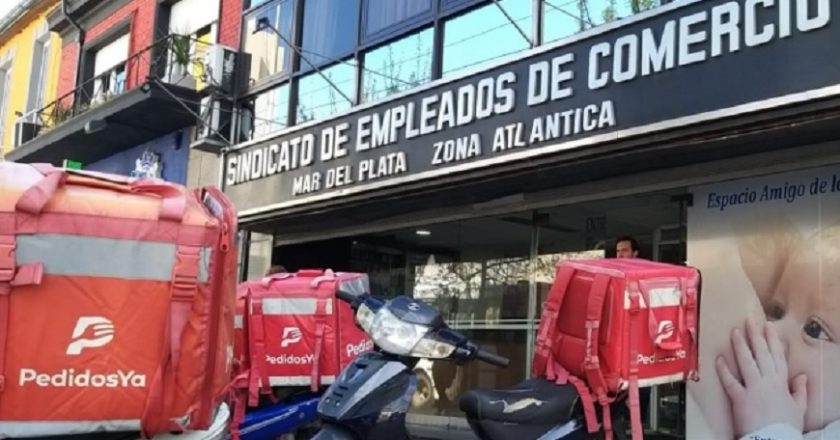 Trabajadores de Pedidos Ya se sindicalizaron en Mar del Plata, eligieron delegados y tienen reconocimiento legal