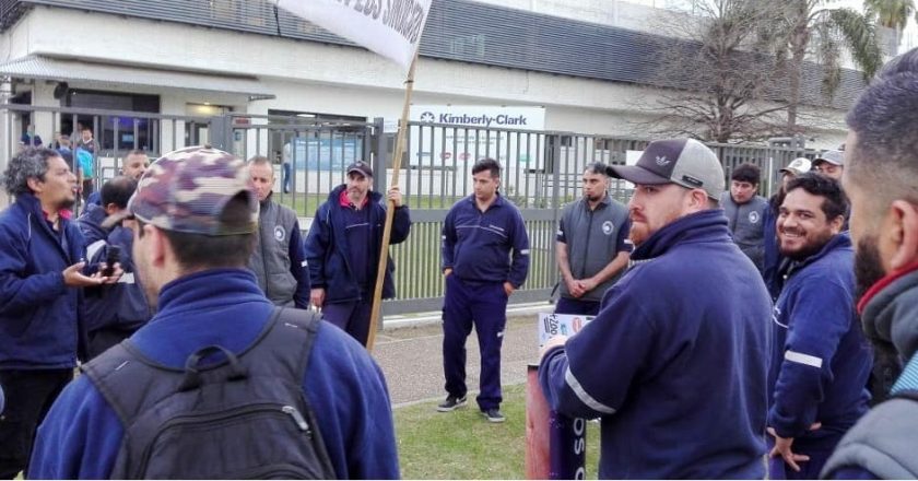 Se globalizan las protestas por el cierre de Kimberly Clark en Bernal