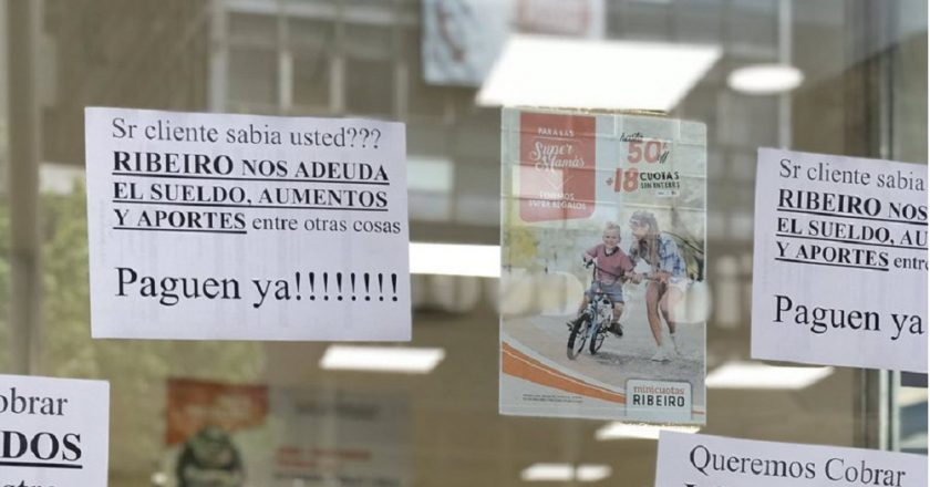 RIbeiro cerró la sucursal de Flores y hay temor en sus 1500 empleados que cobran sus salarios a cuentagotas
