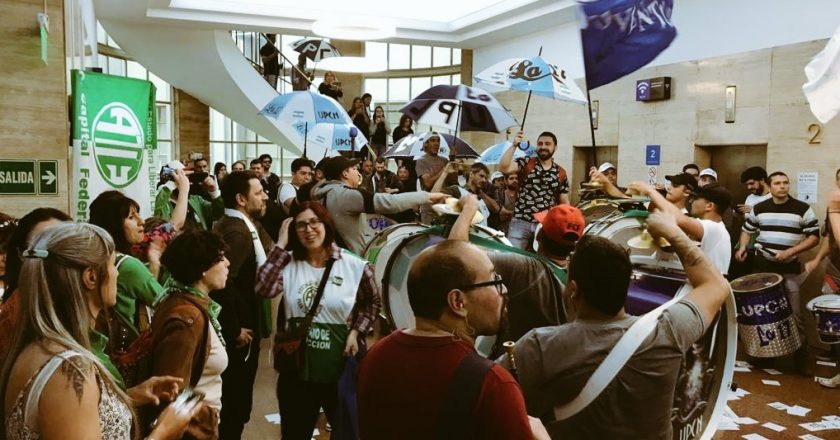 Sica logró que ATE y UPCN se unan en para reclamar contra la precarización laboral y salarial en su cartera