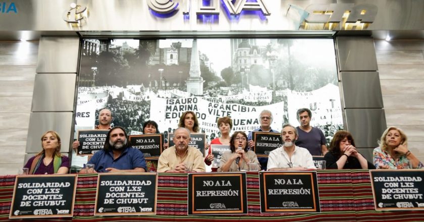 «Tenemos que poner un límite a la detención arbitraria de un dirigente sindical y a la represión como método de solución de conflictos»