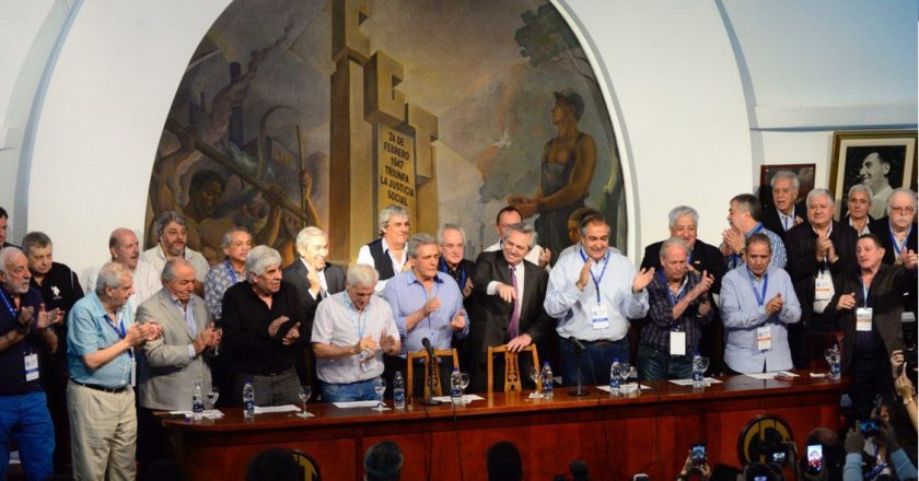 «El movimiento obrero es parte del gobierno que se va a instalar el 10 de diciembre»