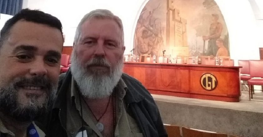 El triunvirato de San Cayetano estuvo en Azopardo y está más cerca de la CGT que la CTA de los Trabajadores