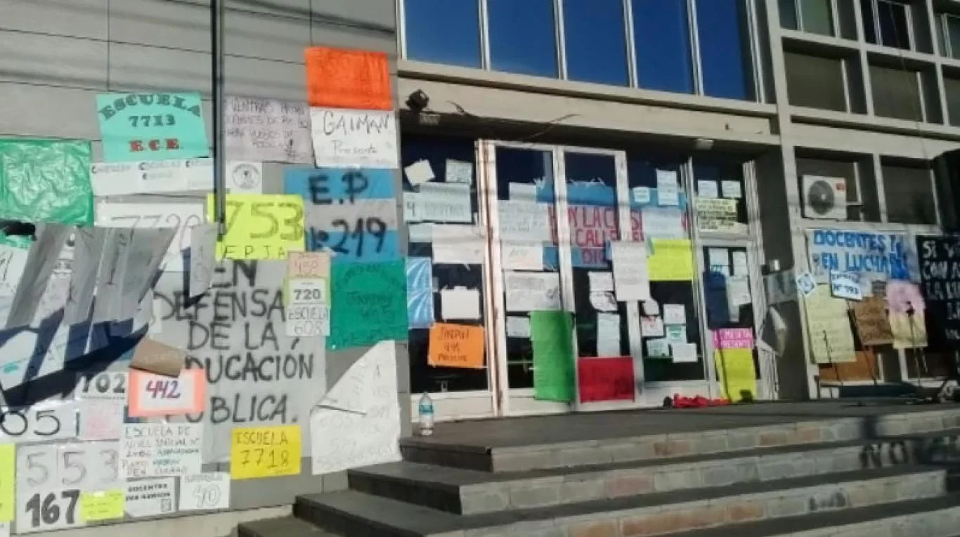 Docente de Chubut comienzan la 17ma. semana consecutiva de paro