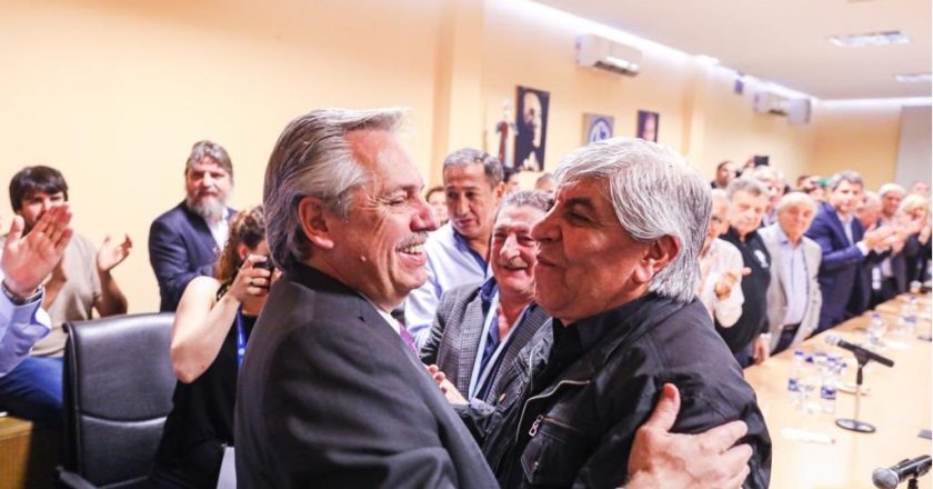 Qué decía el misterioso mensaje de Hugo Moyano a Alberto Fernández