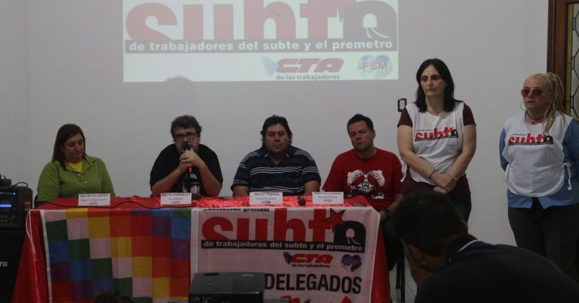 Metrodelegados denunciaron que formaciones de la línea C del subte «también tienen asbesto»