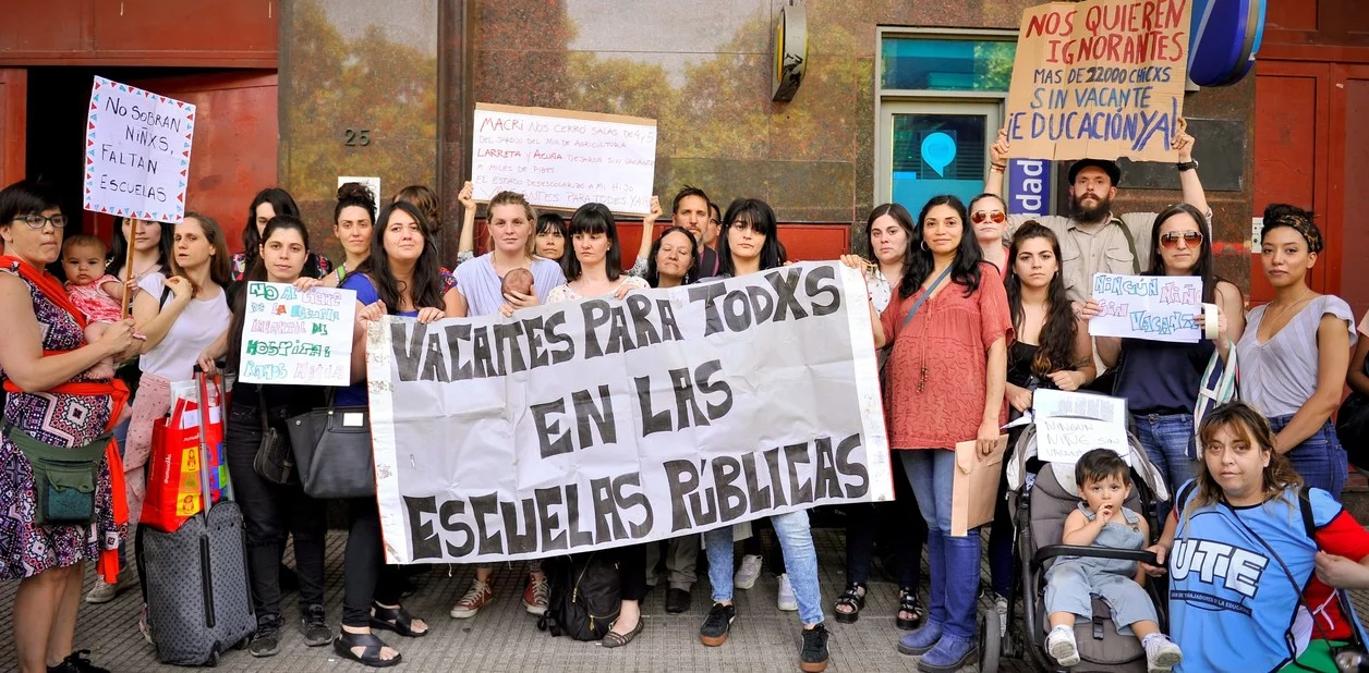 Docentes porteños denuncian que otra vez miles de niños quedaron sin vacantes en la escuela pública