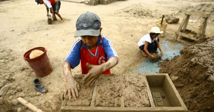 Un estudio de la OIT relevó que en 51 departamentos del país el trabajo infantil supera el 8%
