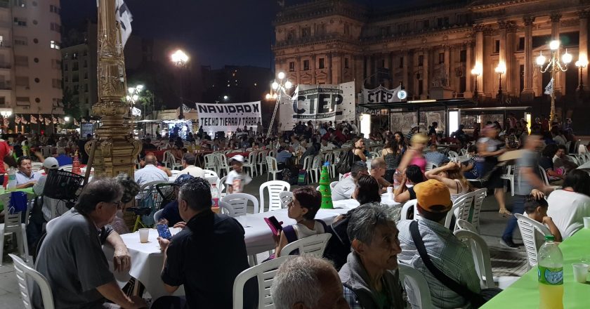 La CTEP organiza una «Navidad solidaria» para las familias en situación de calle