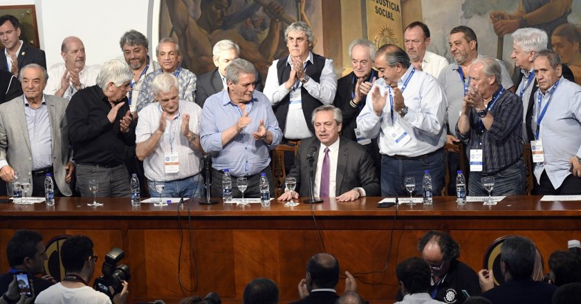 La CGT pidió una Argentina «unida y solidaria»
